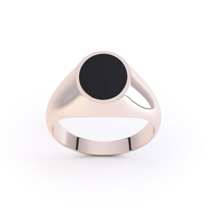 Amulet Ring with Onyx（size：L(18号～19号)） Amulet Ring with Onyx（size：L(18号～19号)）