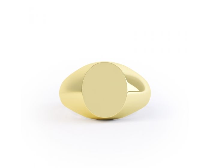 Gold Signet Ring | 9ct Yellow Gold 